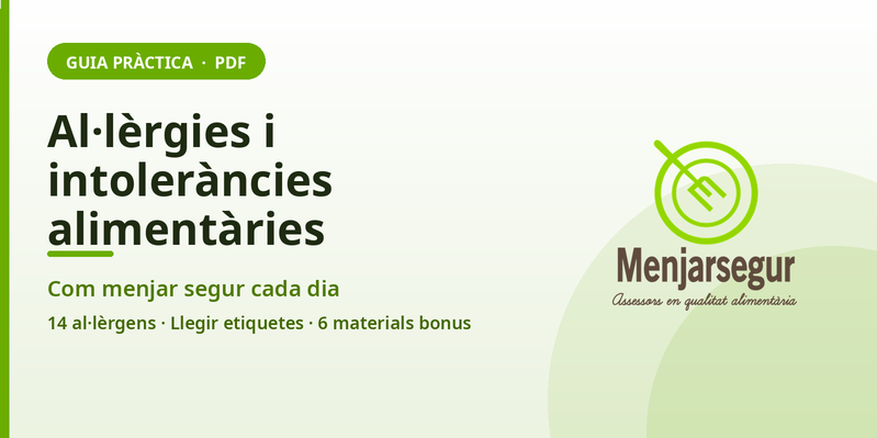 Al·lèrgies i intoleràncies alimentàries: com menjar segur cada dia